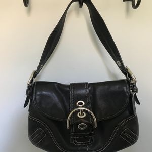 Small Black Coach Shoulder Bag